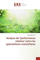José Laiharinirina - Analyse de "performance relative" entre les spéculations maraîchères