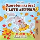 Shelley Admont, Kidkiddos Books - I Love Autumn (Hungarian English Bilingual Book for Kids)