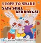 Shelley Admont, Kidkiddos Books - I Love to Share (English Malay Bilingual Book for Kids)