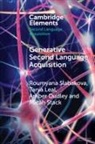 Amber Dudley, Tania Leal, Roumyana Slabakova, Roumyana (University of Southampton) Le Slabakova, Slabakova Roumyana, Micah Stack - Generative Second Language Acquisition