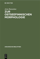 Arno Bussenius - Zur ostseefinnischen Morphologie
