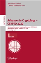 Daniel Micciancio, Daniele Micciancio, Ristenpart, Ristenpart, Thomas Ristenpart - Advances in Cryptology - CRYPTO 2020