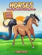Harper Hall, Happy Harper, Harper Hall - Horses Coloring Book