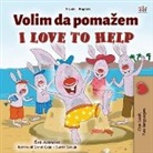 Shelley Admont, Kidkiddos Books - I Love to Help (Serbian English Bilingual Children's Book - Latin Alphabet)