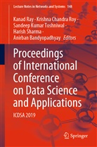 Anirban Bandyopadhyay, Krishn Chandra Roy, Krishna Chandra Roy, Sandee Kumar Toshniwal et al, Kanad Ray, Krishna Chandra Roy... - Proceedings of International Conference on Data Science and Applications