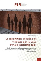 Landry Mulinganya - La répartition allouée aux victimes par la Cour Pénale Internationale