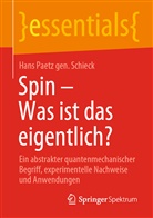 Hans Paetz gen Schieck, Hans Paetz gen. Schieck, Hans Paetz Schieck - Spin - Was ist das eigentlich?