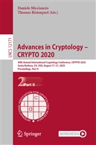 Daniel Micciancio, Daniele Micciancio, Ristenpart, Ristenpart, Thomas Ristenpart - Advances in Cryptology - CRYPTO 2020