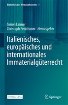 Simo Laimer, Simon Laimer, Perathoner, Perathoner, Christoph Perathoner - Italienisches, europäisches und internationales Immaterialgüterrecht