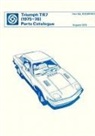 British Leyland Motors - Triumph Tr7 Parts Catalogue: 1975-1978