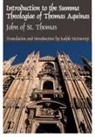 John, John Poinsot, John Of St Thomas, John Of St. Thomas - Intro Summa Theologiae Thomas Aquinas