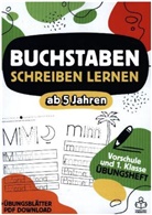 TORRO Kids Publishing, TORRO Kids Publishing, TORR Kids Publishing, TORRO Kids Publishing - Vorschulheft - Buchstaben schreiben lernen ab 5 Jahren