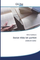 Nafisa G`aybullayeva - Davlat tilida ish yuritish