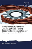 Han Jianghua (   ), Jianghua (&amp;, Han Jianghua (), Han Jianghua (???), Han Jianghua (¿¿¿) - Inscriptions sur pierre du Gansang : Une nouvelle découverte qui peut changer