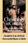 Marinus De Jonge, Marinus de Jonge - Christology in Context
