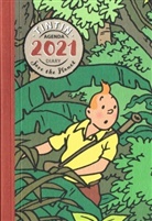 Hergé - Tintin Agenda / Diary 2021 Groß