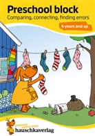 Linda Bayerl, Sabine Dengl - Kindergarten Activity Book from age 4 years - Line Tracing, connect-the-dots, spot the difference - for kids, boy and girl