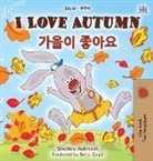 Shelley Admont, Kidkiddos Books - I Love Autumn (English Korean Bilingual Book for Kids)