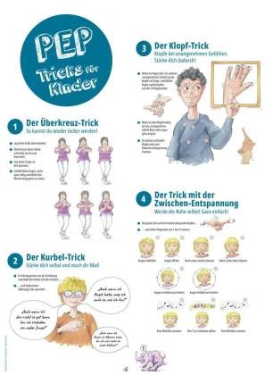 Michael Bohne, Stefani Kirschbaum, Stefanie Kirschbaum - PEP-Tricks für Kinder, Übungsposter
