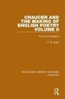 P. M. Kean, P.m. Kean - Chaucer and the Making of English Poetry, Volume 2