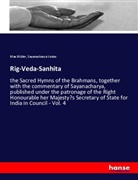 Ma Müller, Max Müller, Sayanacharya Vedas - Rig-Veda-Sanhita