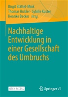 Henrike Becker, Birgit Blättel-Mink, Thoma Hickler, Thomas Hickler, Sybille Küster, Sybille Küster u a - Nachhaltige Entwicklung in einer Gesellschaft des Umbruchs