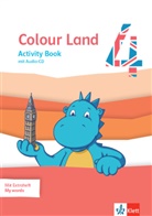 Colour Land ab Klasse 3. Ausgabe für BB, MV, SN, ST, TH ab 2020: Colour Land 4. Ab Klasse 3, m. 1 Audio-CD