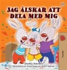 Shelley Admont, Kidkiddos Books - I Love to Share (Swedish Children's Book)