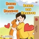 Kidkiddos Books, Inna Nusinsky - Boxer and Brandon (English Malay Bilingual Children's Book)