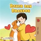 Kidkiddos Books, Inna Nusinsky - Boxer and Brandon (Malay Book for Kids)