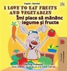 Shelley Admont, Kidkiddos Books - I Love to Eat Fruits and Vegetables (English Romanian Bilingual Book for Kids)