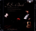Johann Sebastian Bach, Jan Depreter - Bach,J.S.:Klavierbüchlein für Anna-Magdalena, 1 Audio-CD (Audiolibro)