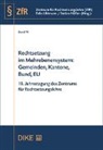 Stefan Höfler, Felix Uhlmann - Rechtsetzung im Mehrebenensystem: Gemeinden, Kantone, Bund, EU