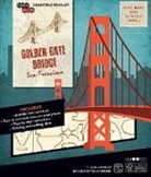 Insight Editions - IncrediBuilds: San Francisco: Golden Gate Bridge Book and 3D Wood Model