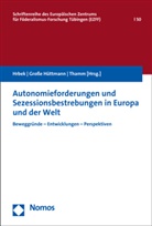 Marti Grosse Hüttmann, Martin Große Hüttmann, Rudolf Hrbek, Carmen Thamm - Autonomieforderungen und Sezessionsbestrebungen in Europa und der Welt