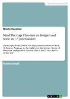 Nicole Kaczmar - Mind The Gap. Theorien zu Körper und Seele im 17.Jahrhundert