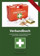 Jörg Zitzmann - Verbandbuch zur Dokumentation von Erste-Hilfe-Leistungen nach 24 Abs. 6 DGUV Vorschrift 1, 10 Teile