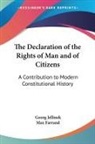 Georg Jellinek - The Declaration of the Rights of Man and of Citizens