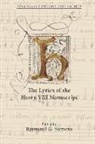 Raymond G. Siemens, Raymond G. Siemens - The Lyrics of the Henry VIII Manuscript