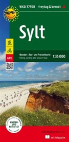 freytag &amp; berndt, freytag &amp; berndt - Sylt, Wander-, Rad- und Freizeitkarte 1:35.000, freytag & berndt, WKD 3759B, mit Infoguide