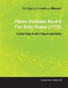 Wolfgang Amadeus Mozart - Piano Sonatas No.4-6 by Wolfgang Amadeus Mozart for Solo Piano (1775) K.282/189g K.283/189g K.284/205b