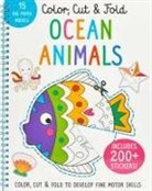 Insight Kids - Color, Cut, and Fold: Ocean Animals