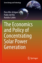 NatÃ lia CaldÃ©s, Natàlia Caldés, Pablo del RÃ­o, Pabl del Río, Pablo del Río, Per Mir-Artigues... - The Economics and Policy of Concentrating Solar Power Generation