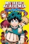 Yoco Akiyama, Yoko Akiyama, Kohei Horikoshi, Kohei Horikoshi, Kohei Horikoshi - My hero team up mission v1