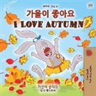Shelley Admont, Kidkiddos Books - I Love Autumn (Korean English Bilingual Children's Book)