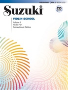 Shinichi Suzuki - Suzuki Violin School, International Edition, w. Audio-CD. Vol.3