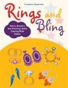 Creative Playbooks - Rings and Bling: Fancy Jewelry and Precious Gems Coloring Book Edition