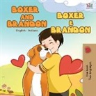 Kidkiddos Books, Inna Nusinsky - Boxer and Brandon (English Italian Book for Children)