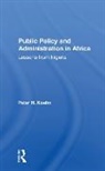 Peter Koehn, Peter H. Koehn, Koehn Peter - Public Policy and Administration in Africa