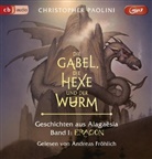 Christopher Paolini, Andreas Fröhlich - Die Gabel, die Hexe und der Wurm. Geschichten aus Alagaësia - Eragon, 1 Audio-CD, 1 MP3 (Livre audio)